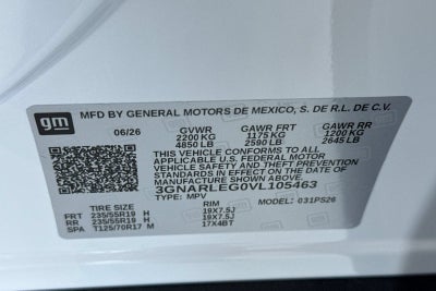 2027 Chevrolet Equinox RS