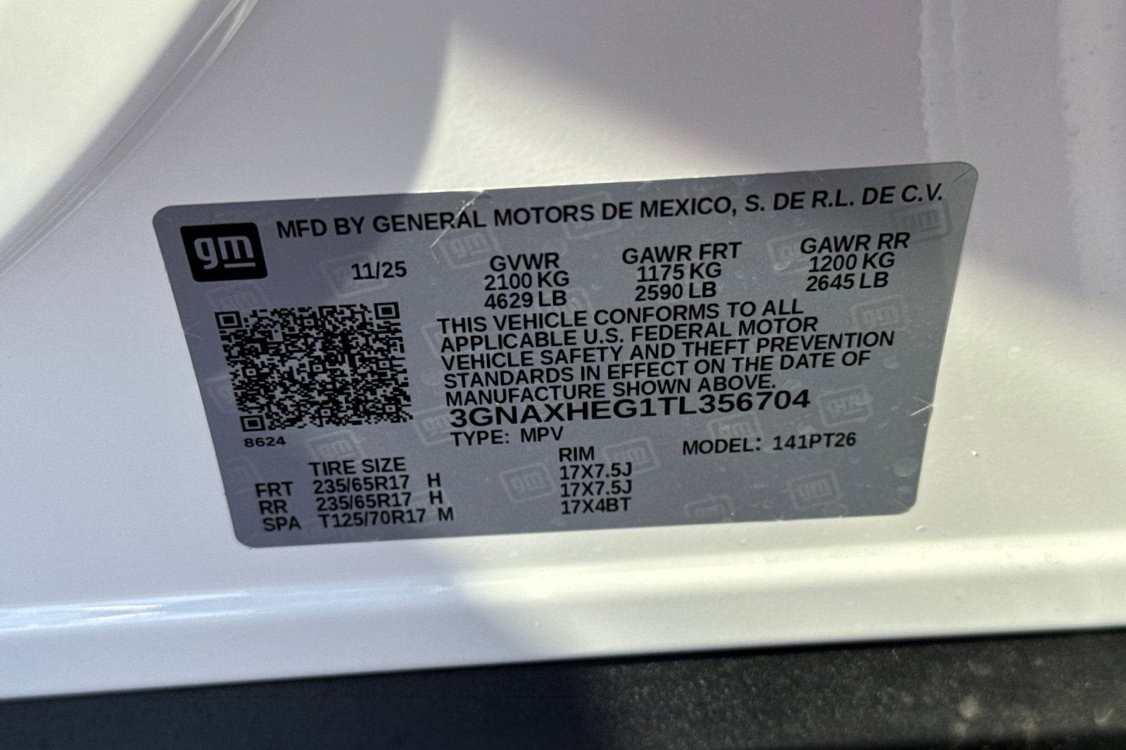 2026 Chevrolet Equinox LT