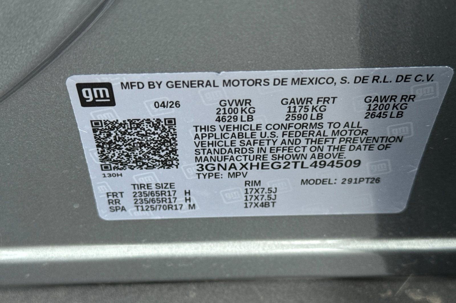 2026 Chevrolet Equinox LT