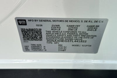 2026 Chevrolet Equinox LT