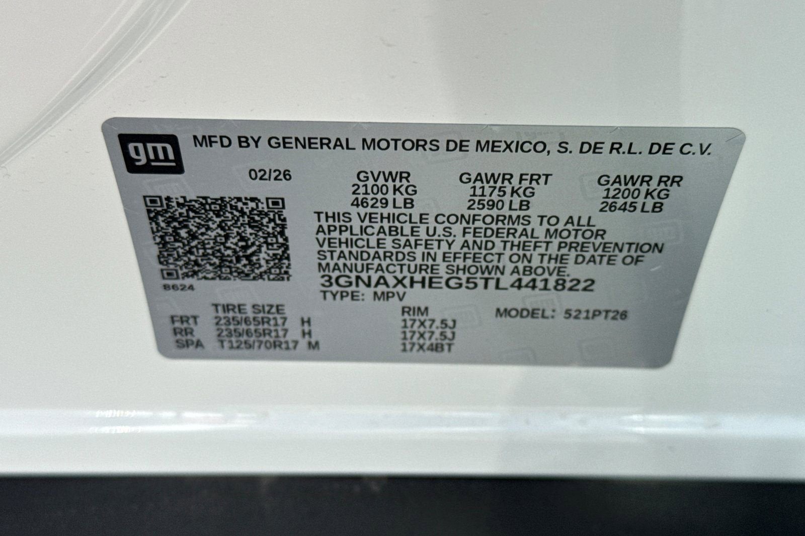 2026 Chevrolet Equinox LT