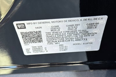 2026 Chevrolet Equinox LT