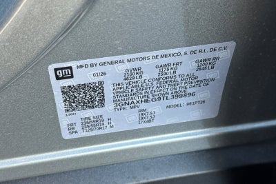 2026 Chevrolet Equinox LT