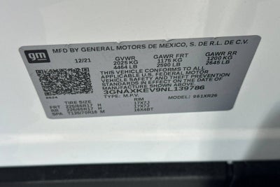 2022 Chevrolet Equinox LT
