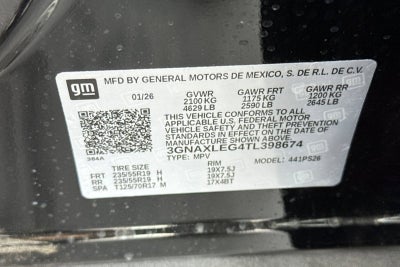 2026 Chevrolet Equinox RS