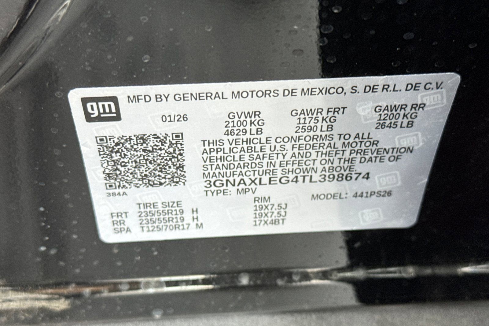 2026 Chevrolet Equinox RS