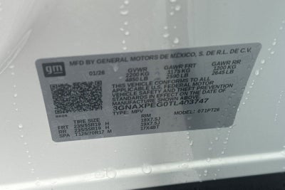 2026 Chevrolet Equinox LT