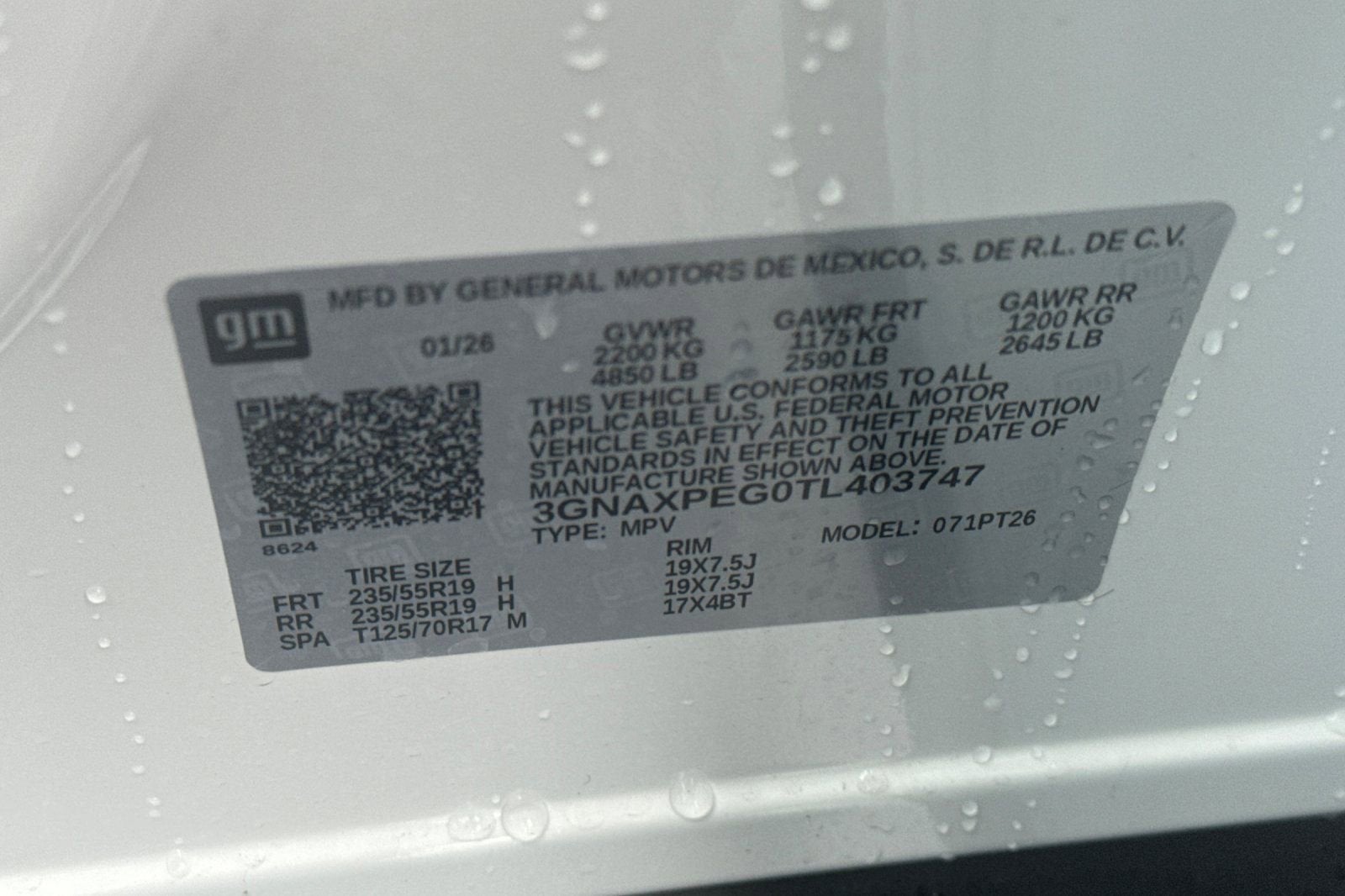 2026 Chevrolet Equinox LT