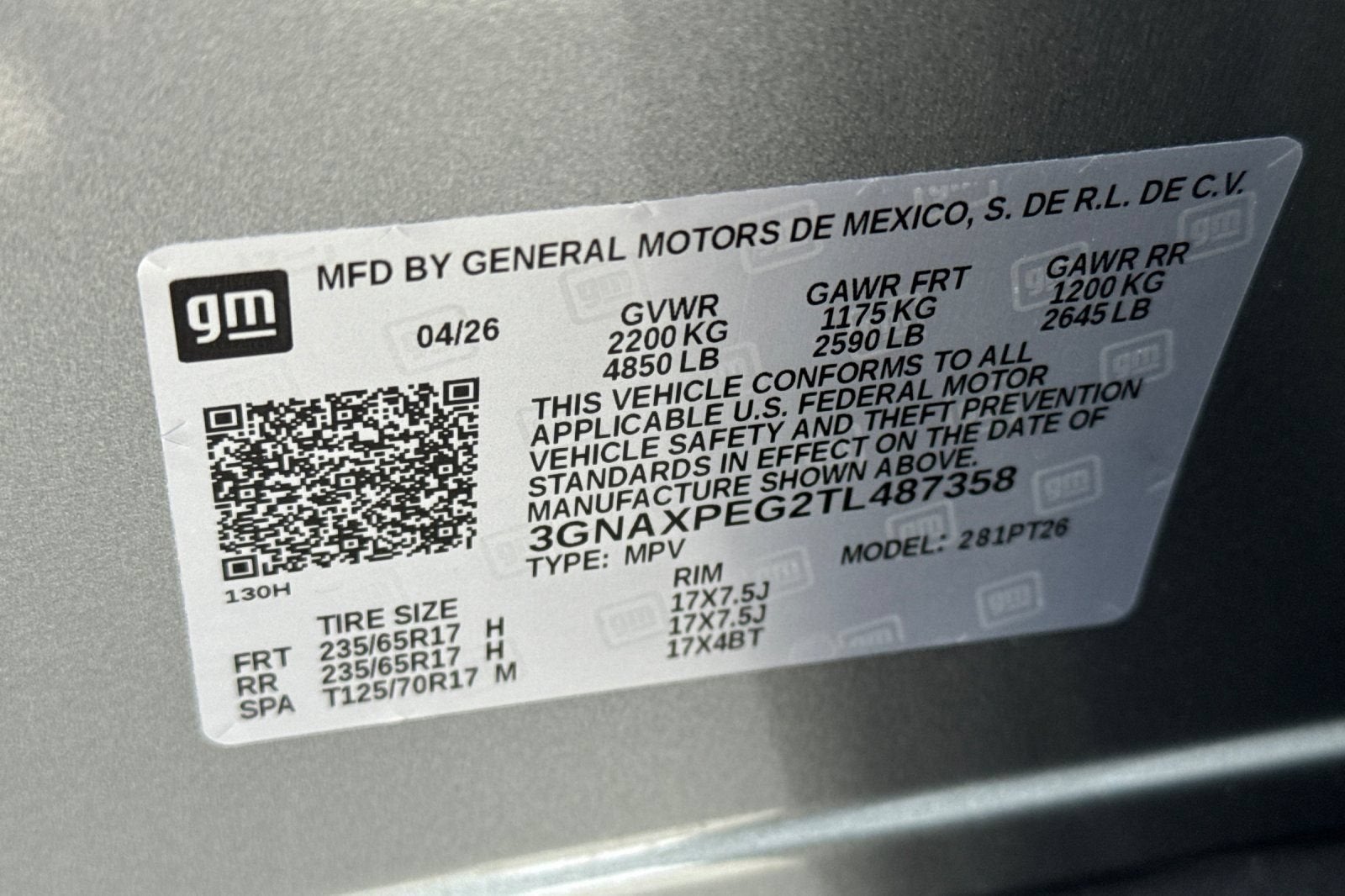 2026 Chevrolet Equinox LT