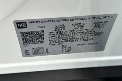 2026 Chevrolet Equinox LT