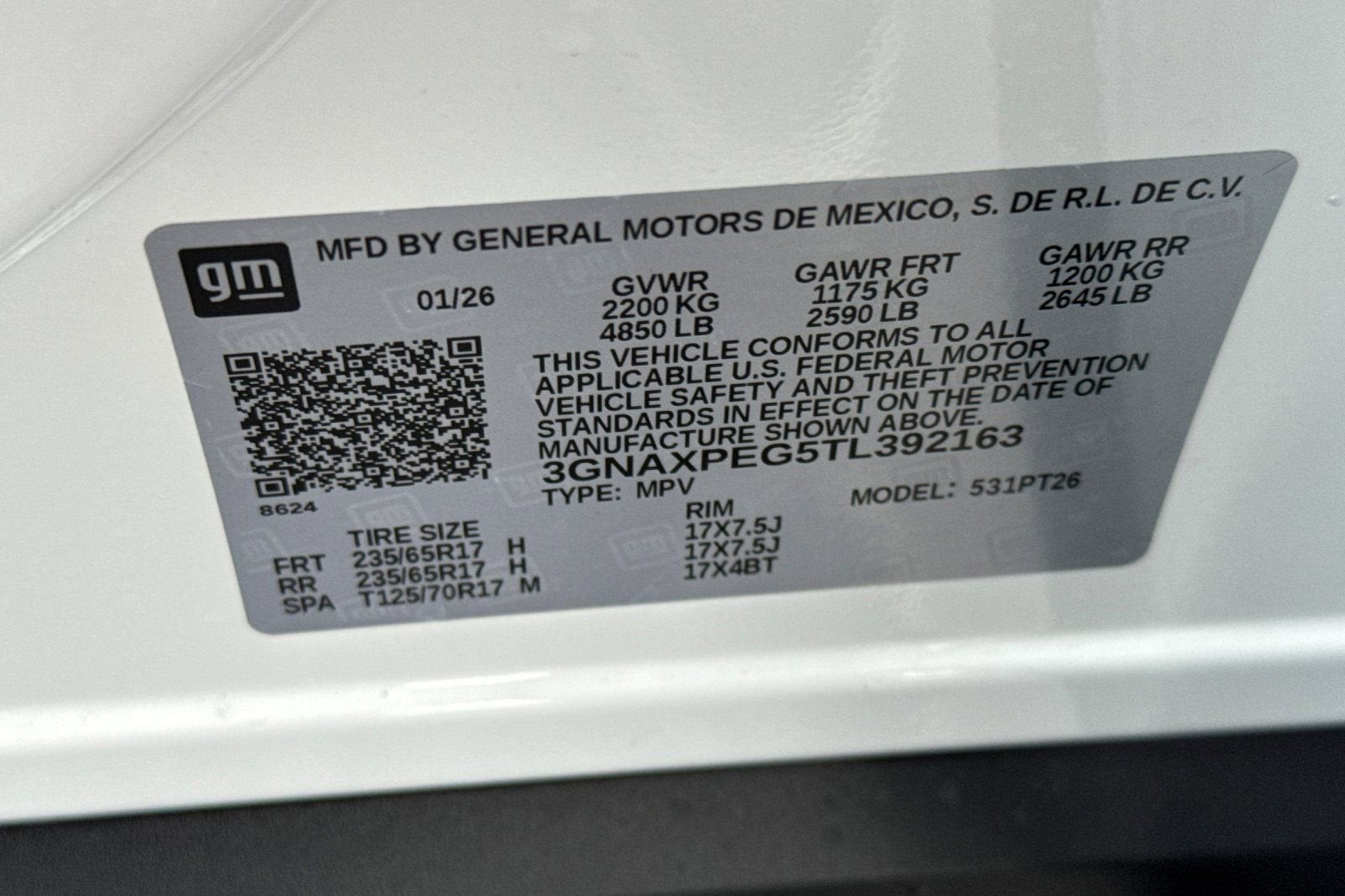 2026 Chevrolet Equinox LT