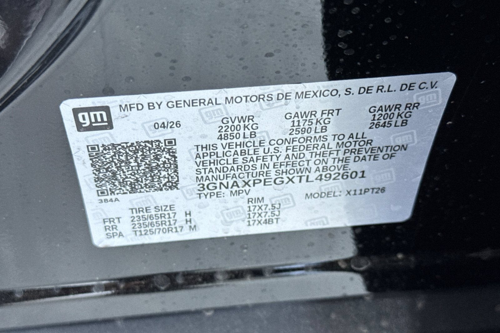 2026 Chevrolet Equinox LT