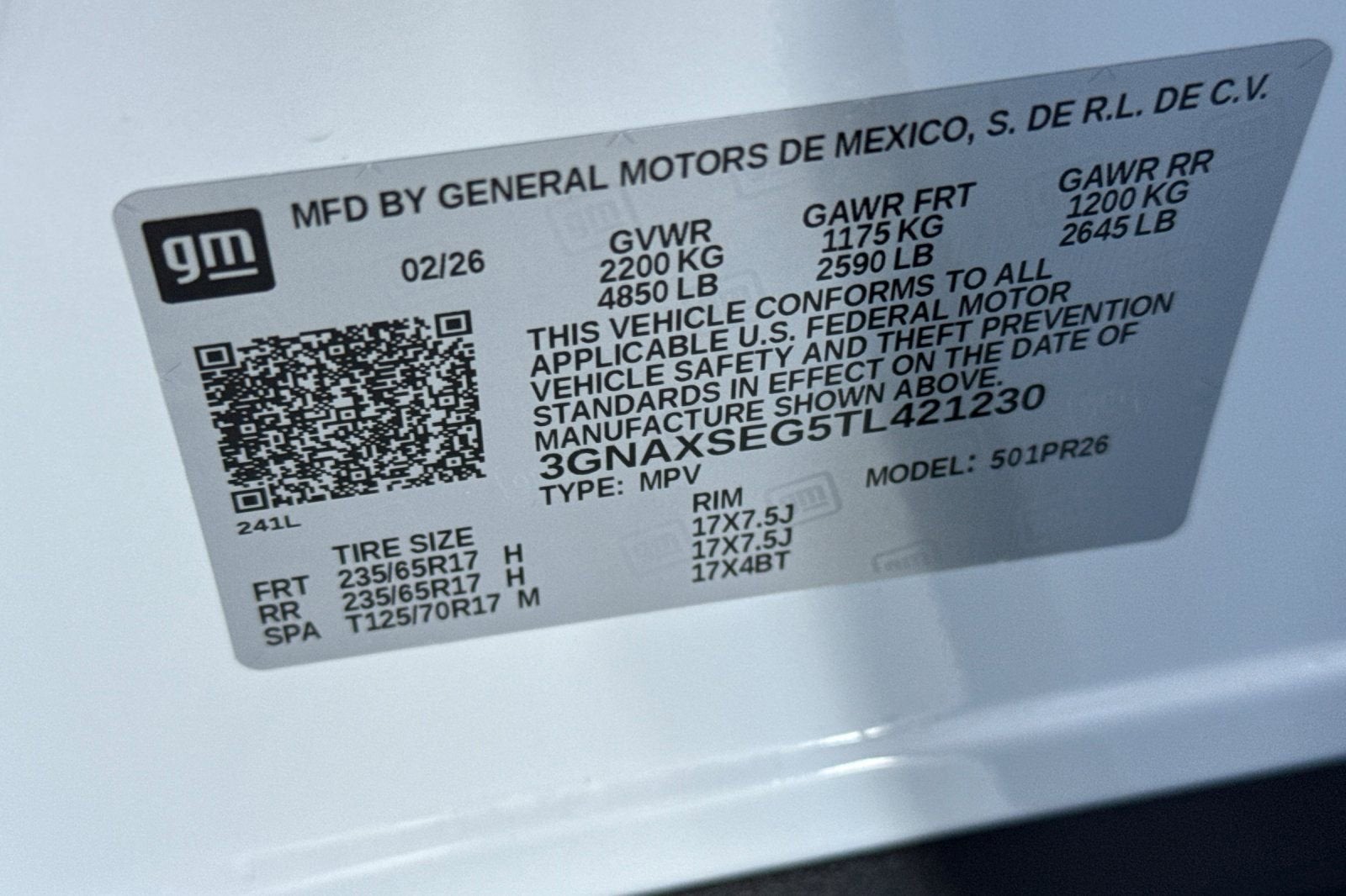 2026 Chevrolet Equinox ACTIV