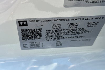 2025 GMC Sierra 1500 Elevation