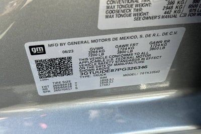 2023 GMC Sierra 1500 SLT