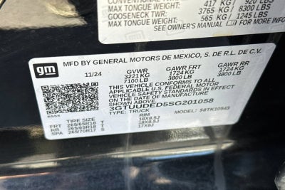 2025 GMC Sierra 1500 SLT