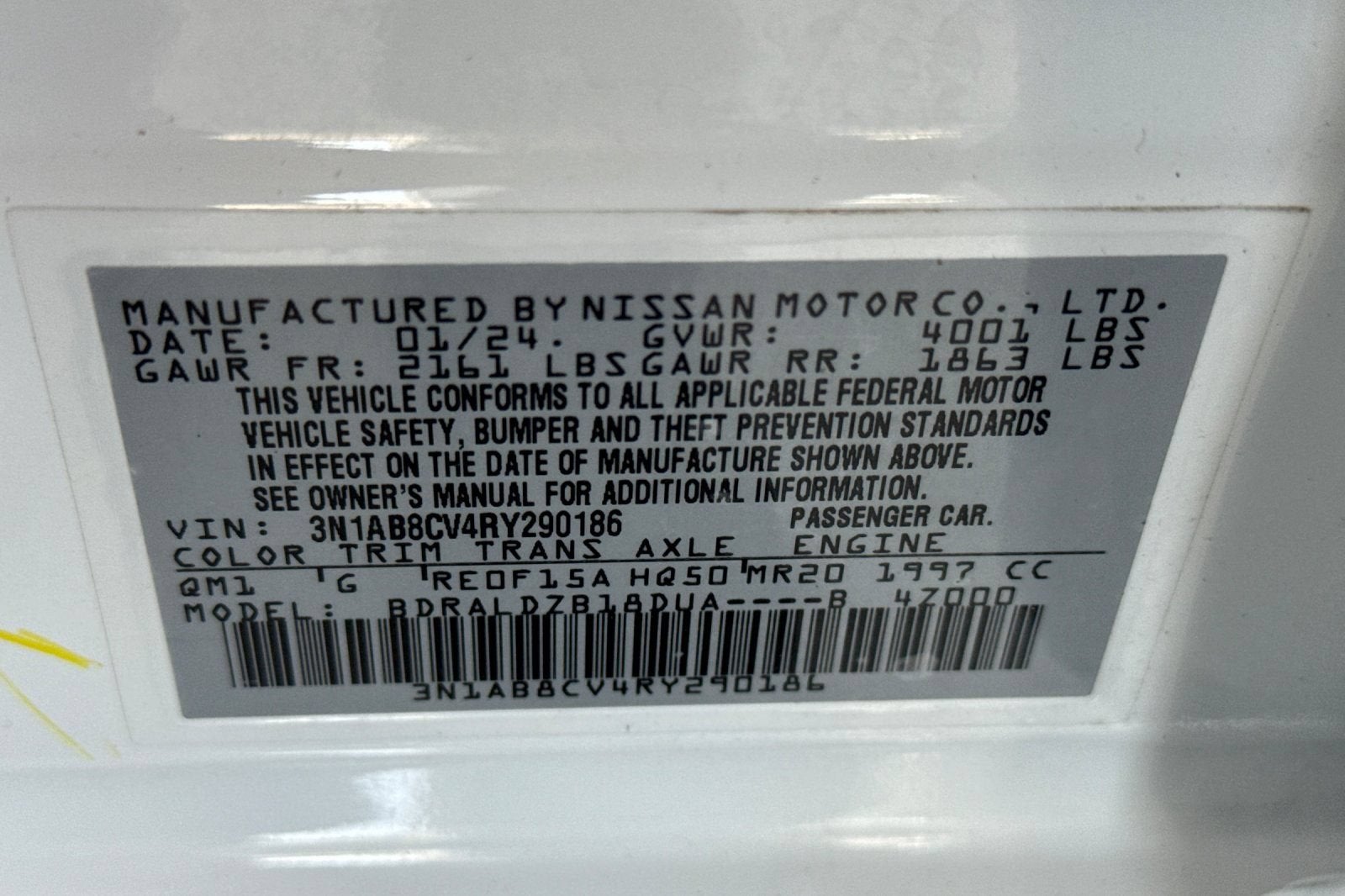 2024 Nissan Sentra SV