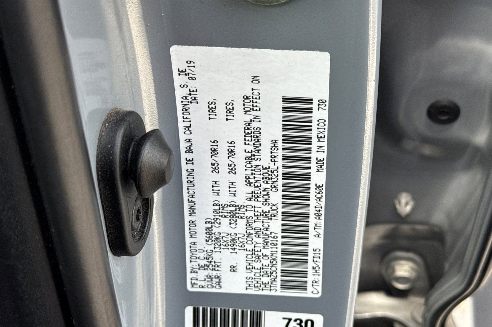 2019 Toyota Tacoma 2WD SR5