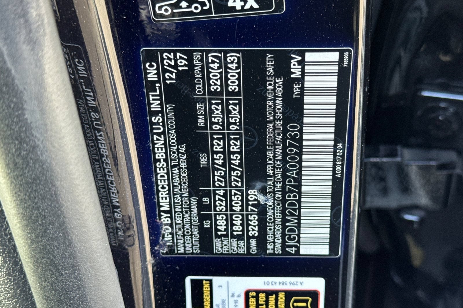 2023 Mercedes-Benz EQS 450+ SUV EQS 450+