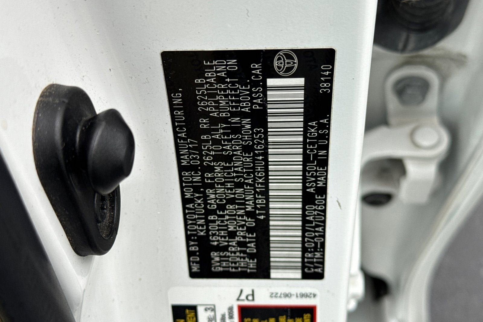 2017 Toyota Camry XLE