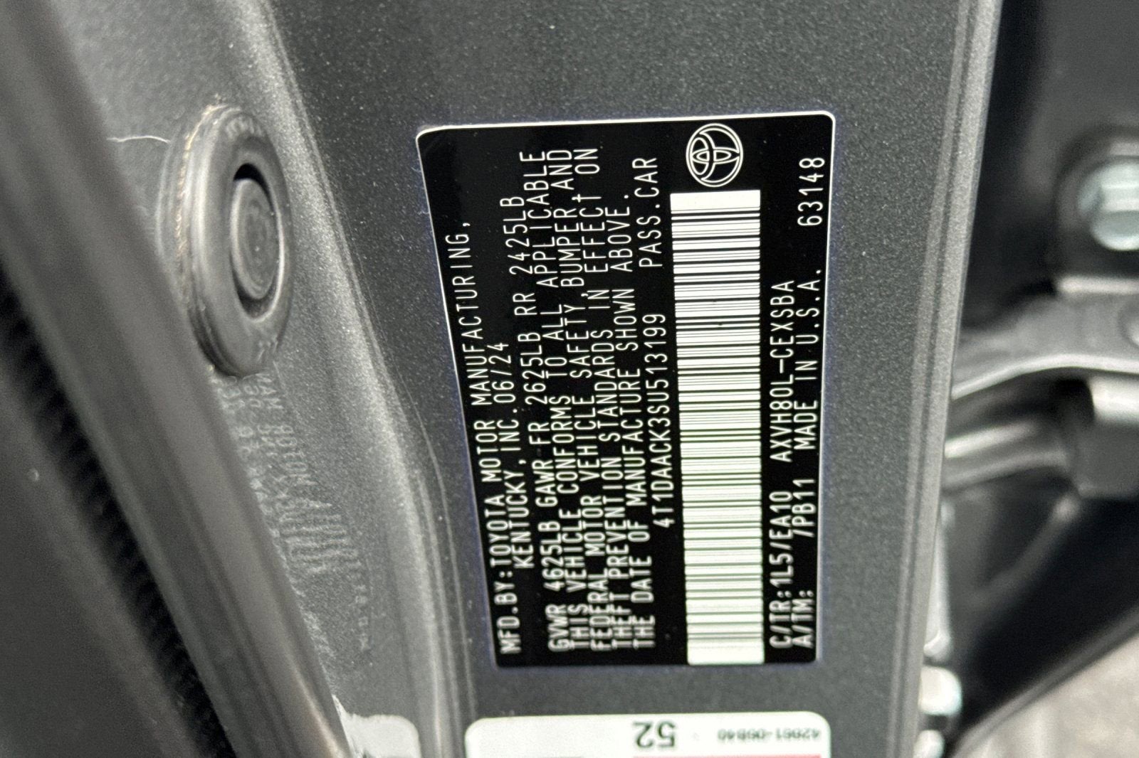 2025 Toyota Camry LE