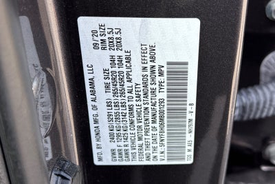 2021 Honda Passport AWD Elite
