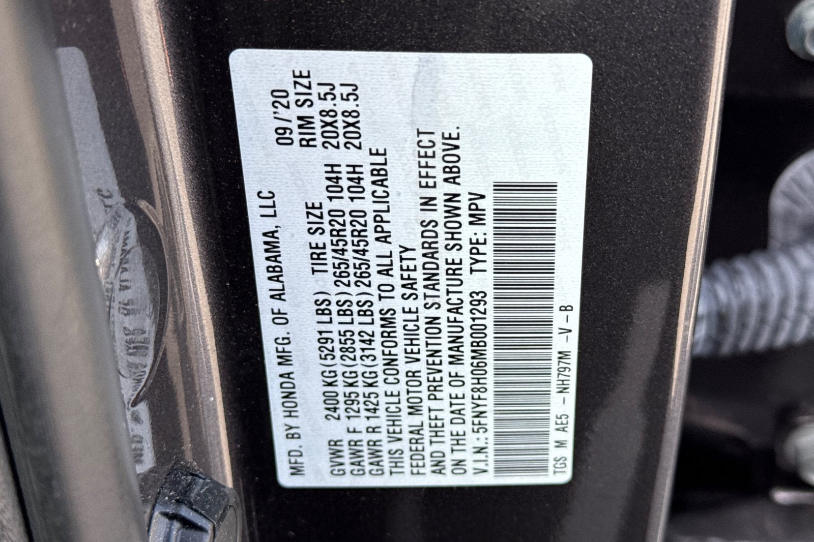 2021 Honda Passport AWD Elite