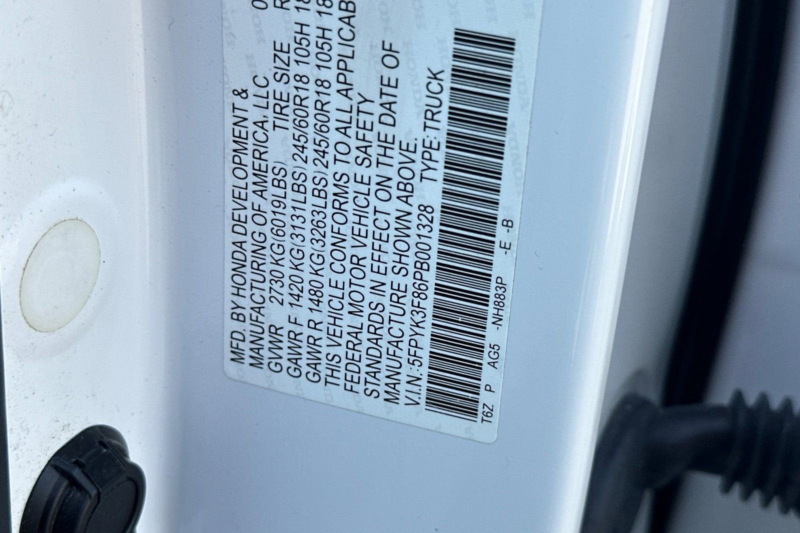 2023 Honda Ridgeline Black Edition