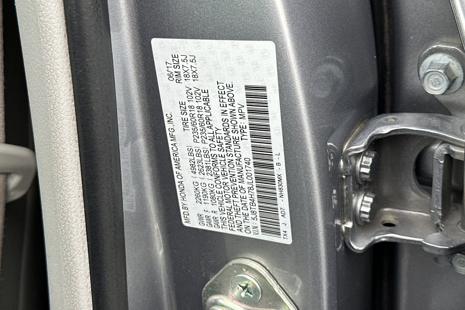 2018 Acura RDX w/Advance Pkg