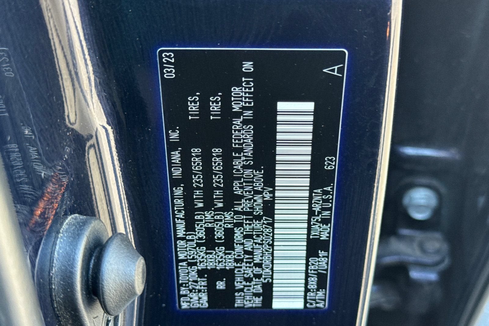 2023 Toyota Highlander LE
