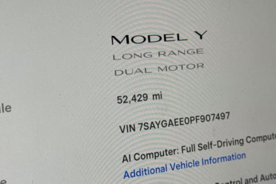 2023 Tesla Model Y Long Range