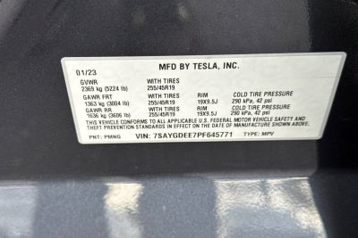 2023 Tesla Model Y Long Range