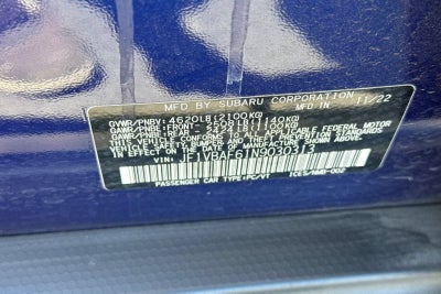 2022 Subaru WRX Premium