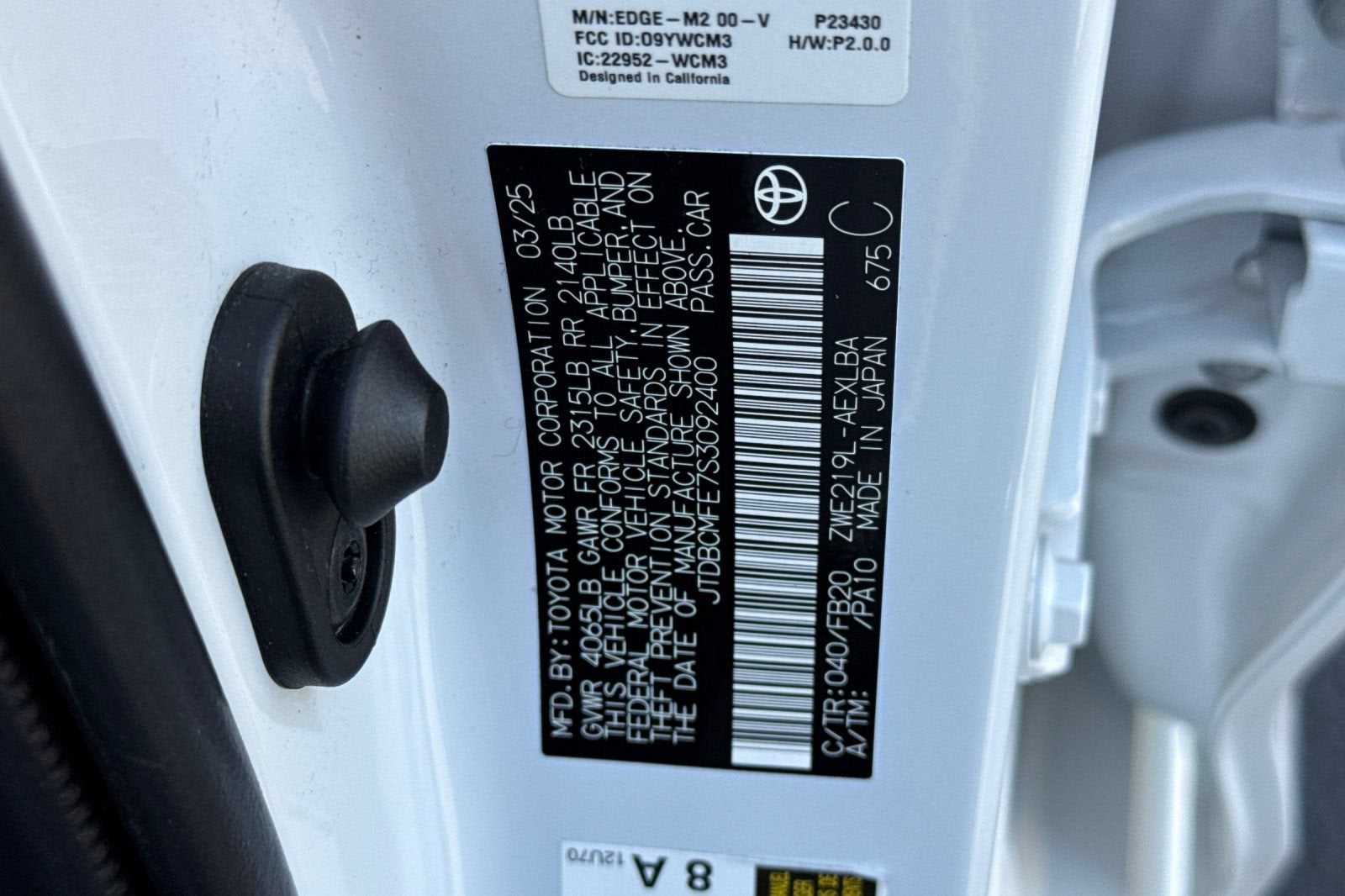 2025 Toyota Corolla Hybrid LE