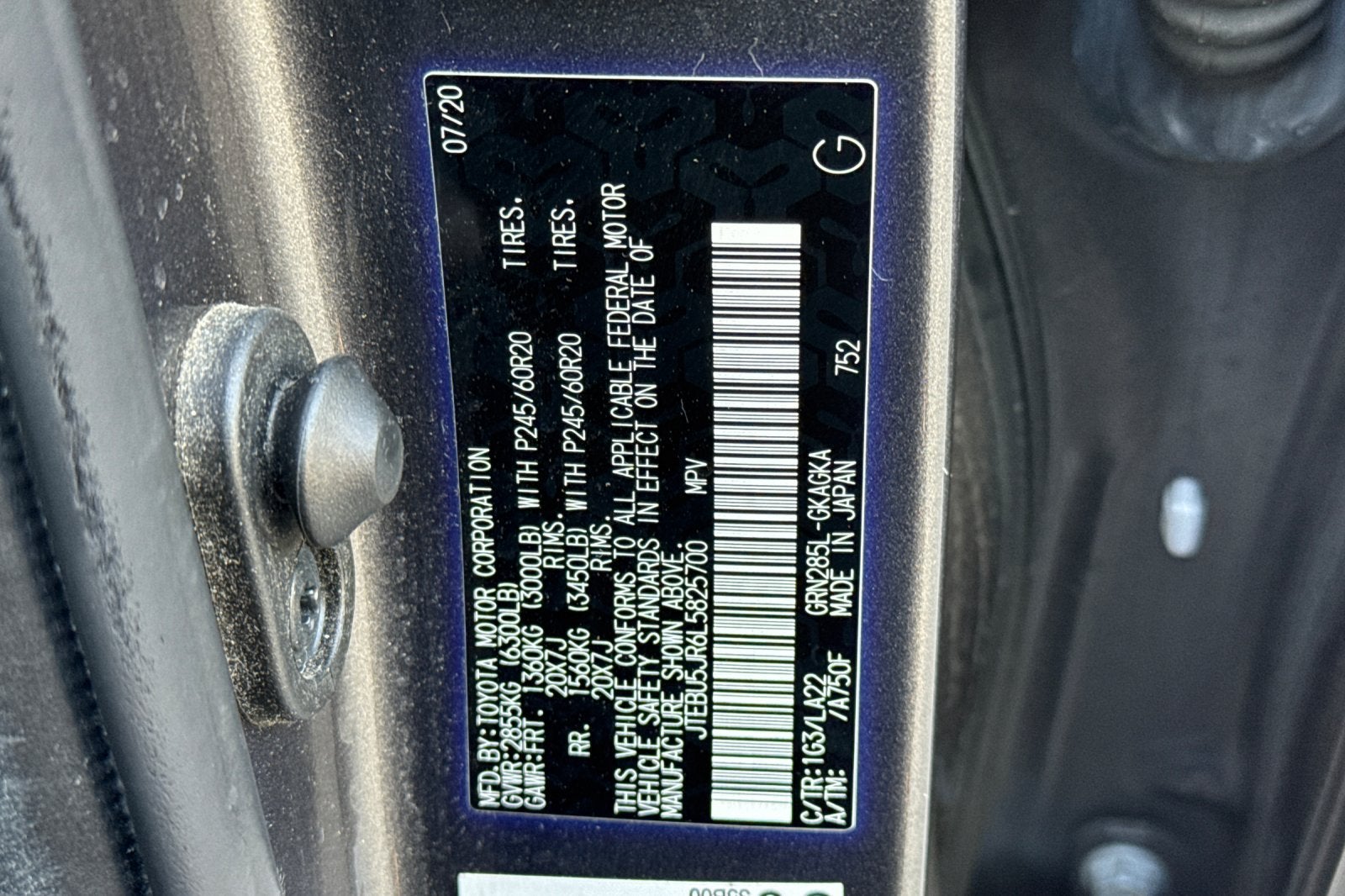 2020 Toyota 4Runner Limited