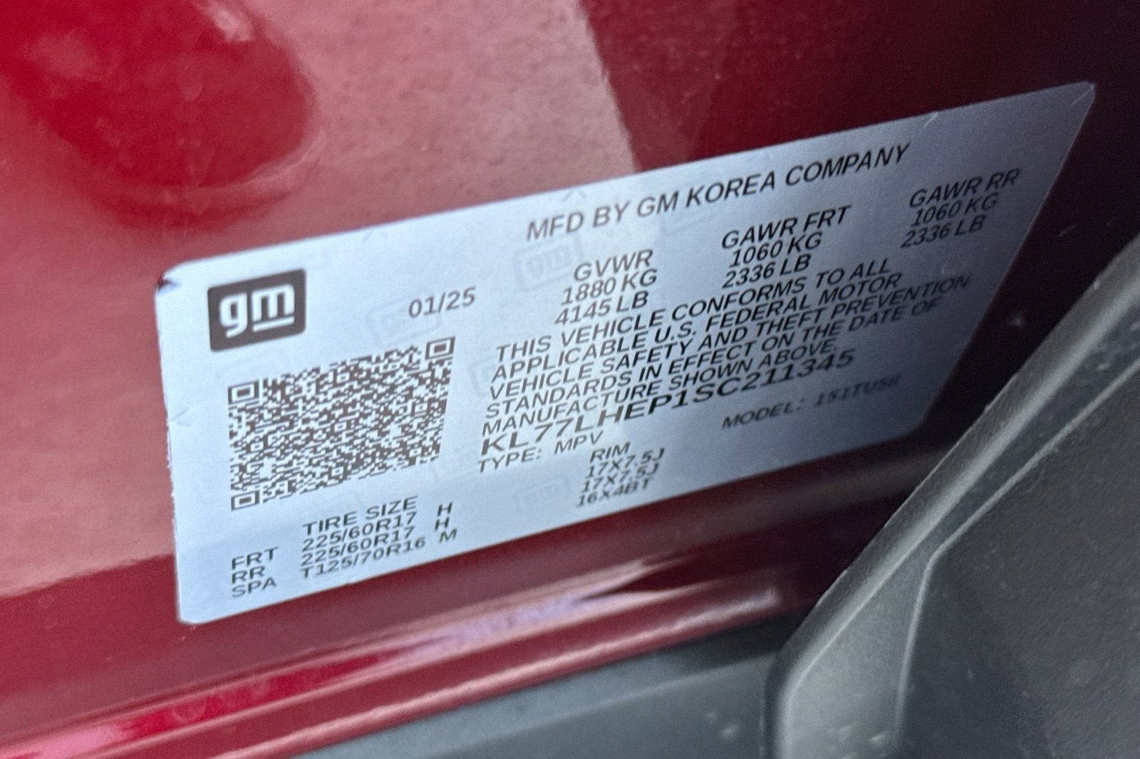 2025 Chevrolet Trax LT