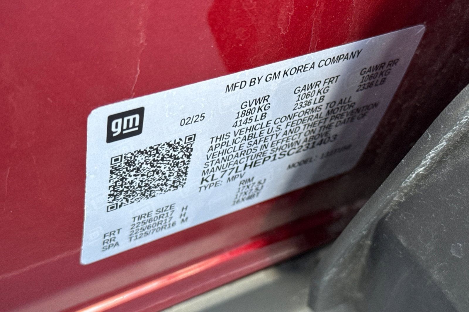 2025 Chevrolet Trax LT