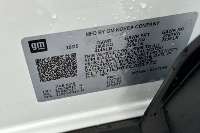 2026 Chevrolet Trax LT