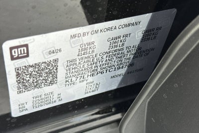 2026 Chevrolet Trax LT