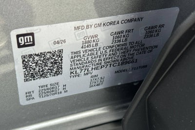 2026 Chevrolet Trax LT
