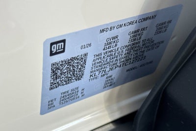 2026 Chevrolet Trax 2RS