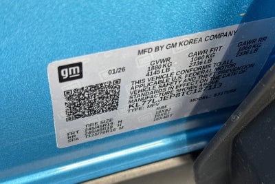 2026 Chevrolet Trax 2RS