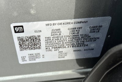 2026 Chevrolet Trailblazer LT